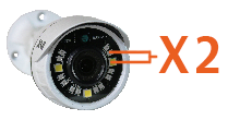 Расширение возможностей подсветки IP камер видеонаблюдения XVI бюджетной серии Select