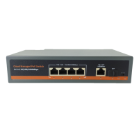 Коммутатор XVI SWP3204, L2, 4 PoE 10/100/1000, 1 UpLink 10/100/1000, 1SFP 100/1000, 55Вт, 16Gbps, 2K MAC