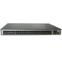 Коммутатор XVI SWP4148, L3, 48 PoE 10/100/1000, 4 SFP 10G, Console, 450Вт, 360Gbps, 16K MAC