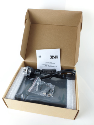 Коммутатор XVI SWP3204, L2, 4 PoE 10/100/1000, 1 UpLink 10/100/1000, 1SFP 100/1000, 55Вт, 16Gbps, 2K MAC