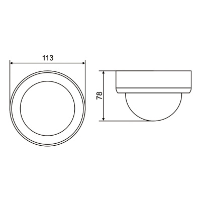 Камера видеонаблюдения XVI XM7031B 1Мп