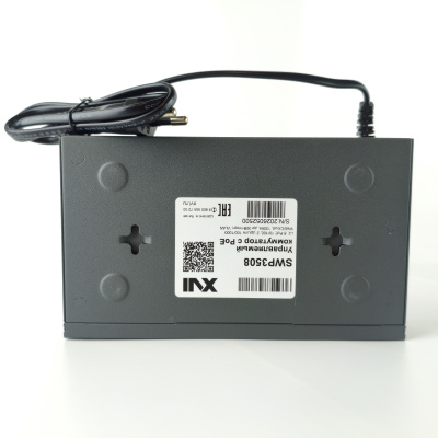 Коммутатор XVI SWP3508, 8 PoE 10/100, 120Вт, 5,6Gbps, 2K MAC