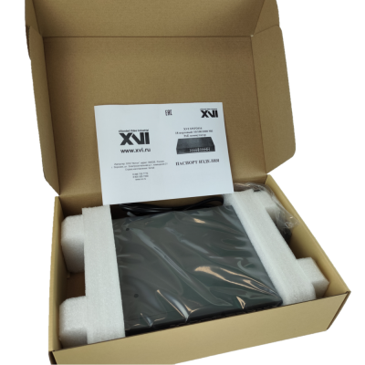 Коммутатор XVI SWP2016, 18_портов 100/1000Mbit: 16_PoE + 2_UpLink