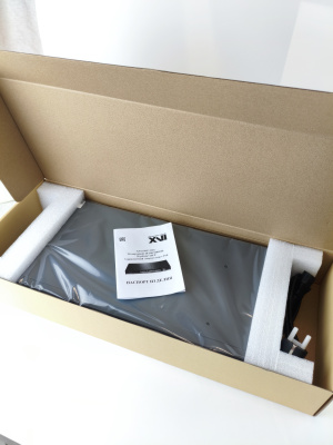 Коммутатор XVI SWP3224, L2, 24 PoE 10/100/1000, 2UpLink, 2 SFP, 300Вт, 54Gbps, 8K MAC