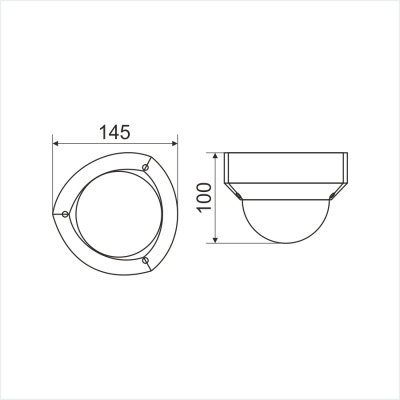 Антивандальная IP камера XVI VI2202ZP-SD, 2Мп, вариоф.объектив, PoE+12В, вх.д.мкрф, слот microSD, ИК подсветка