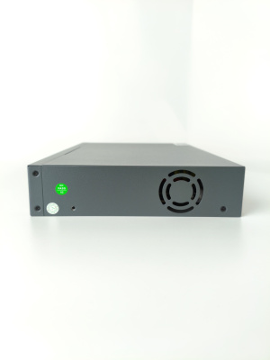 Коммутатор XVI SWP3216, L2, 16 PoE 10/100/1000, 2UpLink, 2SFP 100/1000, 250Вт, 40 Gbps, 8K Mac