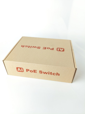 Коммутатор XVI SWP3204, L2, 4 PoE 10/100/1000, 1 UpLink 10/100/1000, 1SFP 100/1000, 55Вт, 16Gbps, 2K MAC