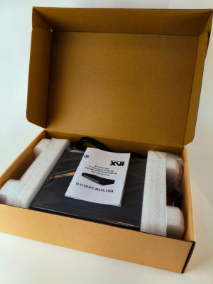 Коммутатор XVI SWP1024, 27_портов: 24_порта 100Мбит/с с PoE + 2_порта 1Гбит/с + 1xSFP, 400Вт